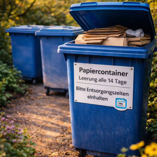 Papiercontainer Saison 2026